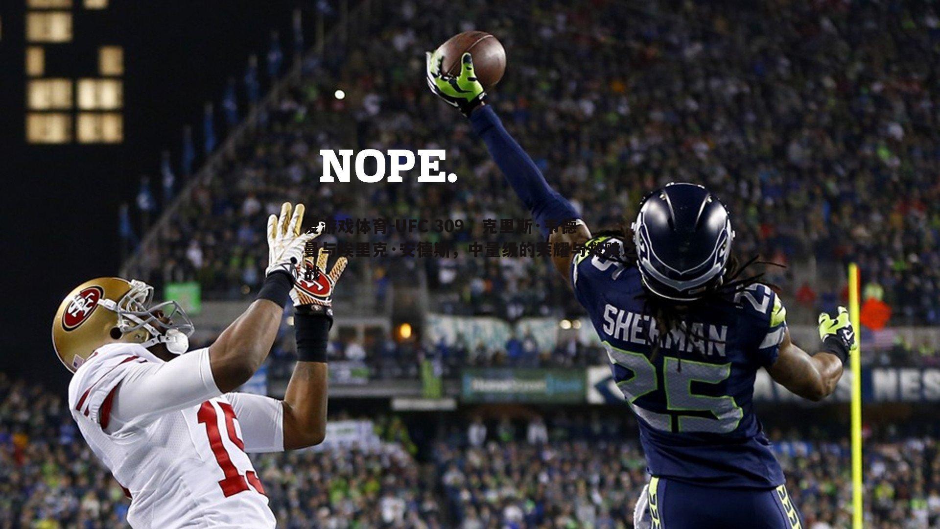 爱游戏体育-UFC 309，克里斯·韦德曼与埃里克·安德斯，中量级的荣耀与救赎之战